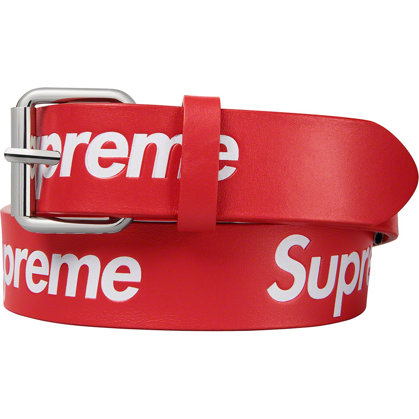 SUPREME Repeat Leather Belt — La Suprema Calidad